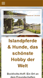 Mobile Screenshot of bockholts-hoff.de